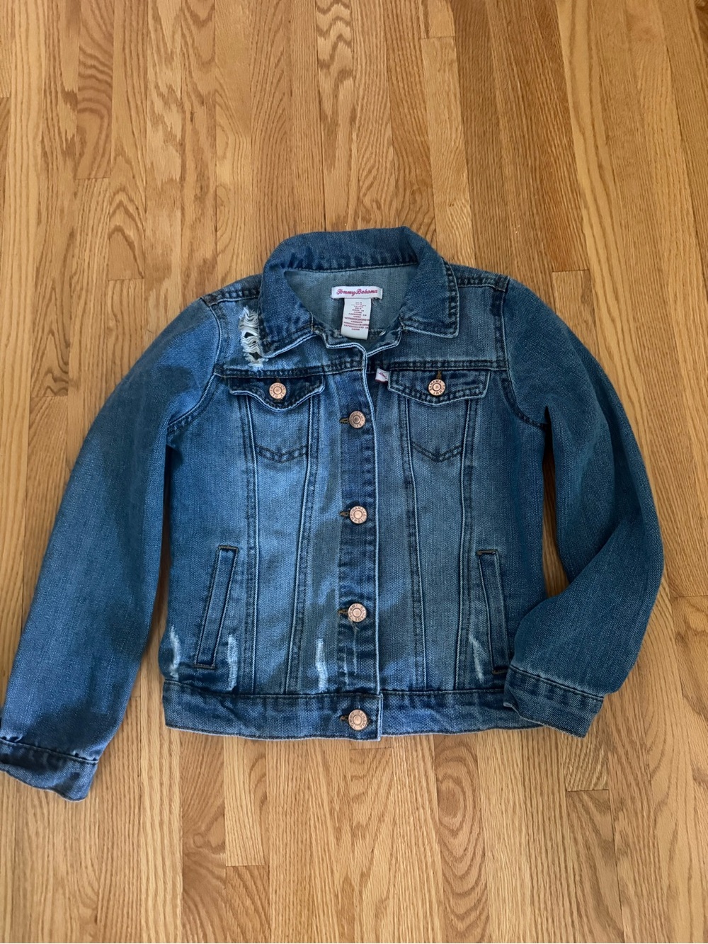 Tommy Bahama Girls' Denim Jacket Sz 8